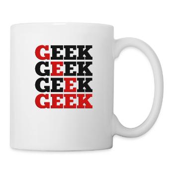 Geek - Tasse - Weiß - Rechts