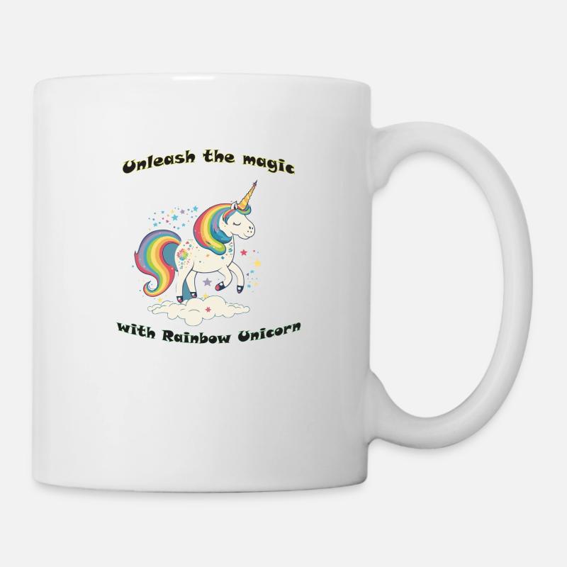 Licorne magique - Mug blanc - blanc