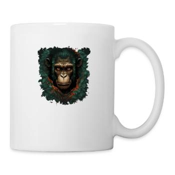The chimpanzee - Mug - white - Right