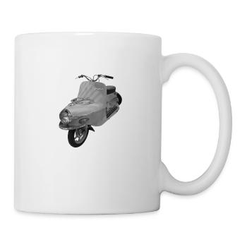Scooter Cezeta Tchécoslovaquie Classic Car - Mug blanc - blanc - Droite