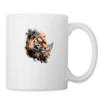 Le tigre - Mug blanc - blanc - Droite