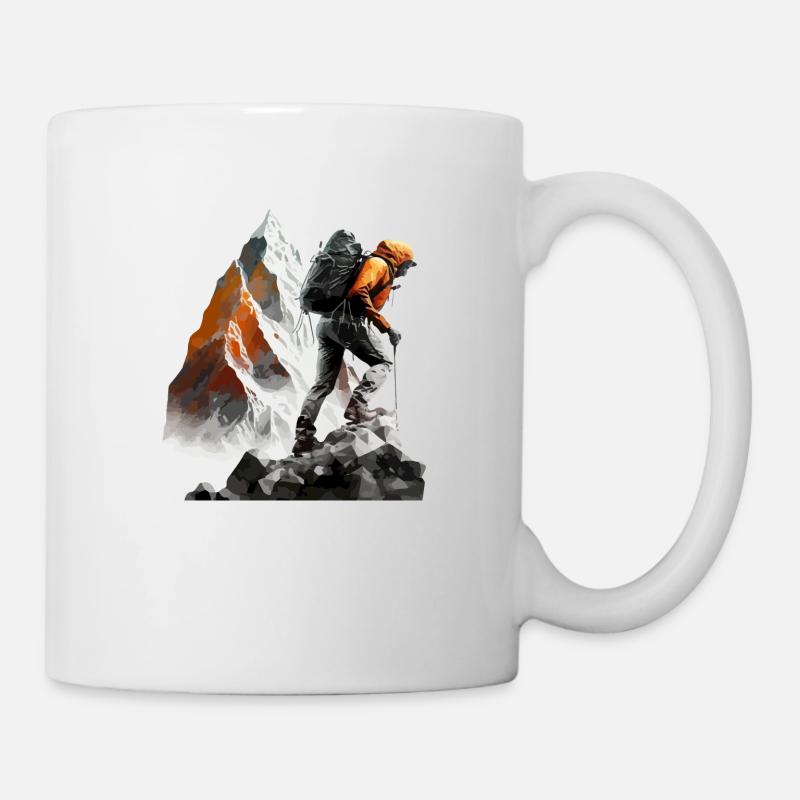 The climber - Mug - white