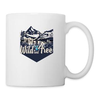 Wilderness, Wild and Free - Mug - white - Right