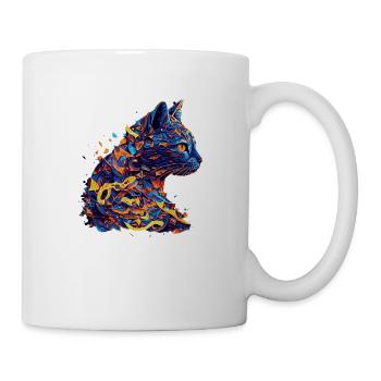 Vector kittens as beautiful eye-catching artwork - Mug - white - Right