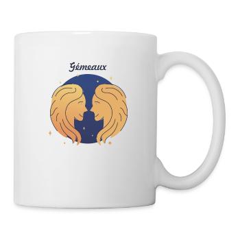 Gémeaux - Mug blanc - blanc - Droite