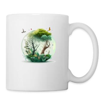 The miniature forest - Mug - white - Right