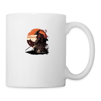 La voie du guerrier - Mug blanc - blanc - Droite