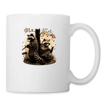 Baka Racoon 10 - Mug - white - Right