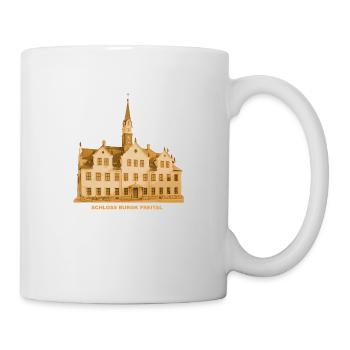 Freital Schloss Burgk Sachsen Dresden - Tasse - Weiß - Rechts