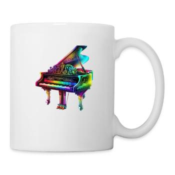 PIANO A QUEUE - Mug blanc - blanc - Droite