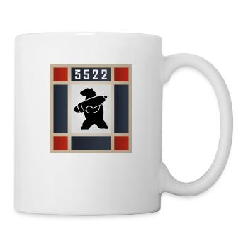 Wojtek der soldatische Bär - Tasse - Weiß - Rechts