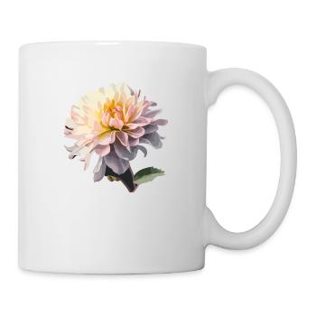 Die Blume - Tasse - Weiß - Rechts