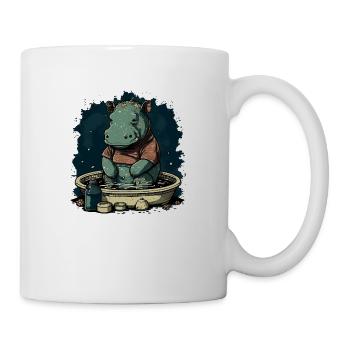 Hippo 4 - Mug - white - Right