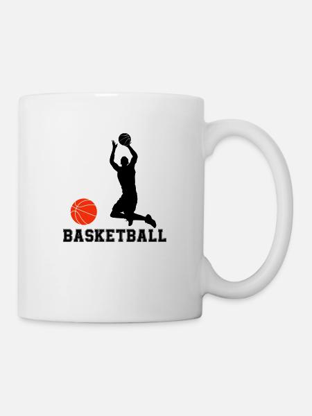 Basketball - Tasse - Weiß