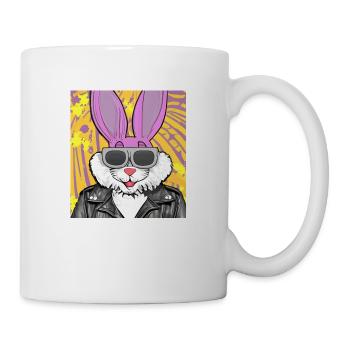 Cool bunny - Mug - white - Right