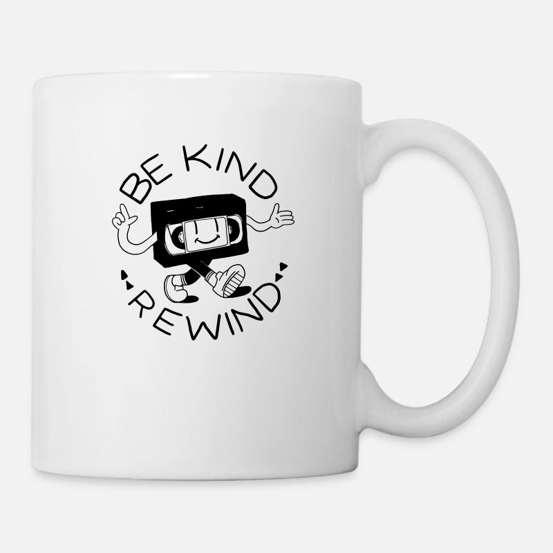 Be Kind Rewind - Mug blanc - blanc