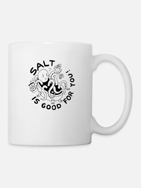 Salt is good for you - Mug blanc - blanc