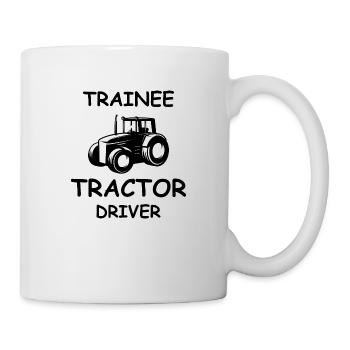 Trainee Tractor Driver - Tasse - Weiß - Rechts