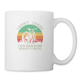 Mountainbiker Fahrrad Radsport - Tasse - Weiß - Rechts