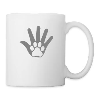 Main - Mug blanc - blanc - Droite