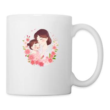Fête des mères - Mug blanc - blanc - Droite