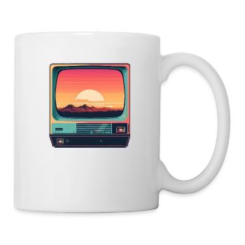 RETRO - Tasse - Weiß - Rechts