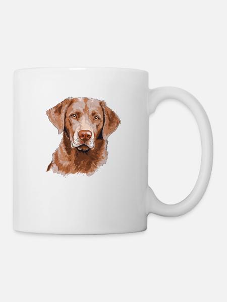 Chesapeake Bay Retriever - Tasse - Weiß
