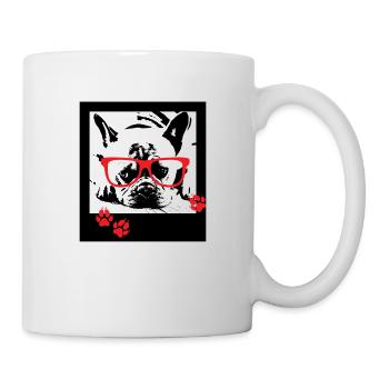French Bulldog Dog - Mug - white - Right