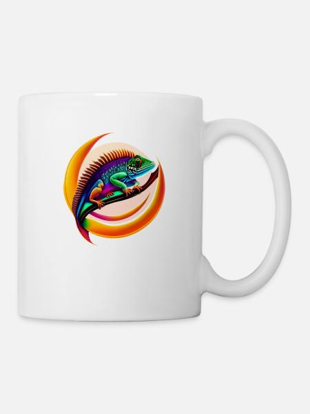 Chameleon - Mug - white