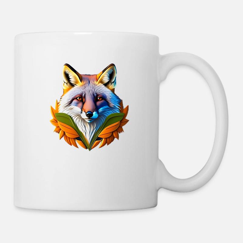 Prinz Fuchs Logo - Tasse - Weiß