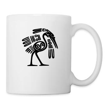 mexican bird - Tasse - Weiß - Rechts