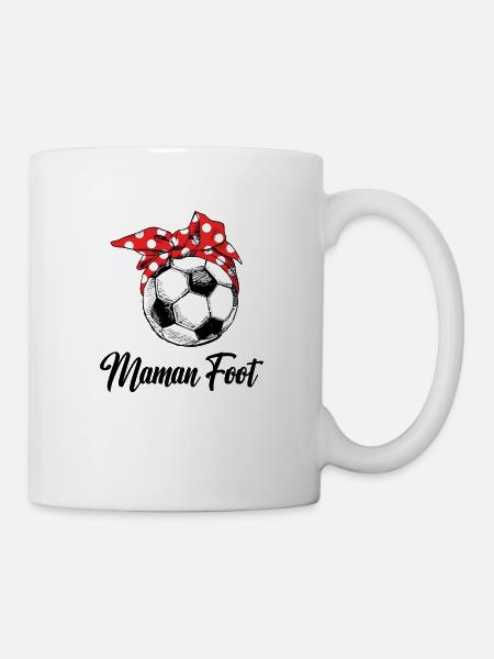Maman Foot - Mug blanc - blanc