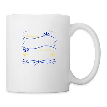 bday zitat weihnachten hunderasse dogge geek welpe - Tasse - Weiß - Rechts