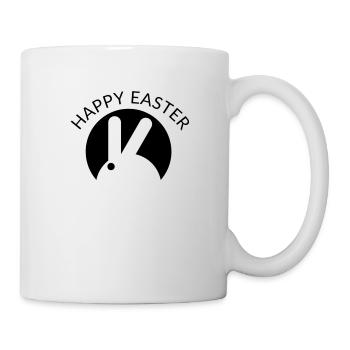 Happy Easter - Tasse - Weiß - Rechts