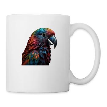 Le perroquet multicolore - Mug blanc - blanc - Droite