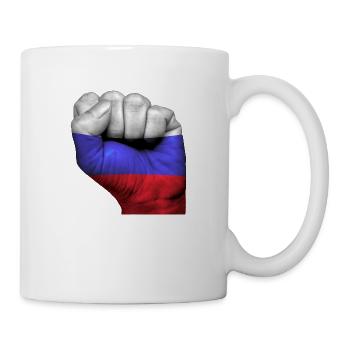 Fist Russie - Mug blanc - blanc - Droite