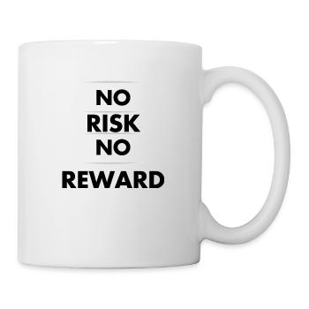 No Risk No reward - Mug blanc - blanc - Droite