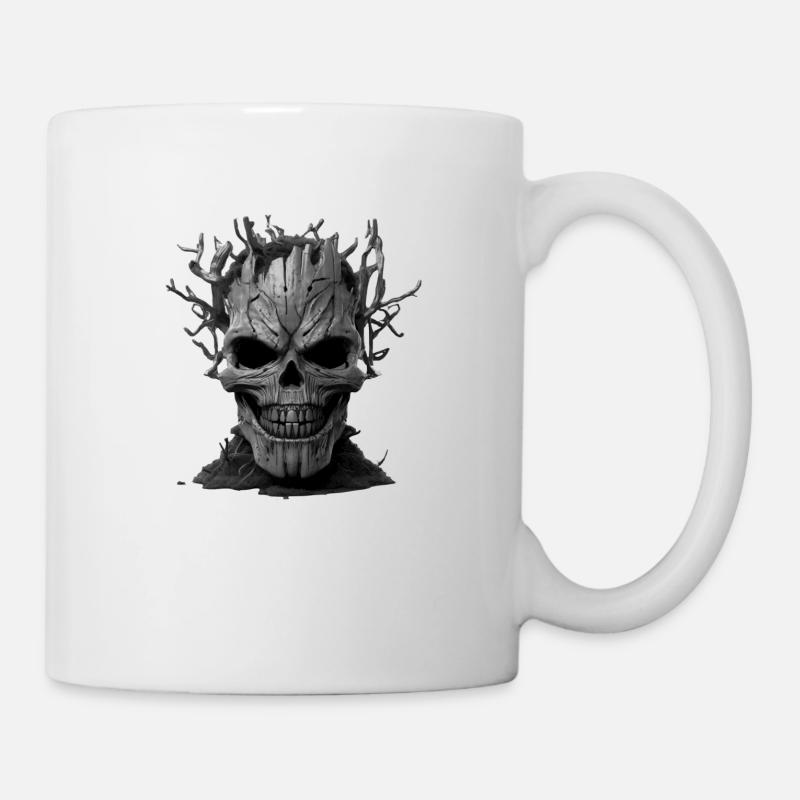 Kopf - Tasse - Weiß