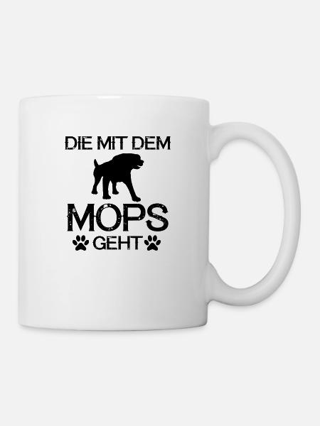 Dog Hund - Tasse - Weiß
