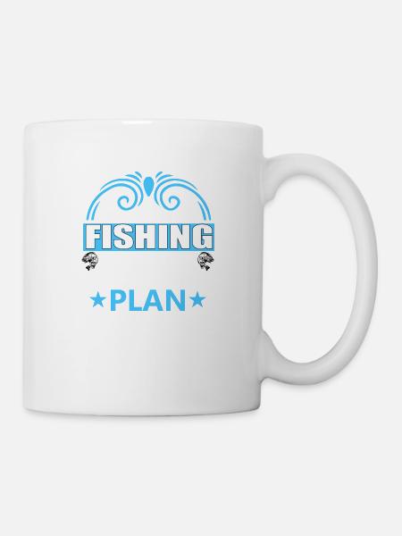 Fishing is my retirement plan - Mug - white