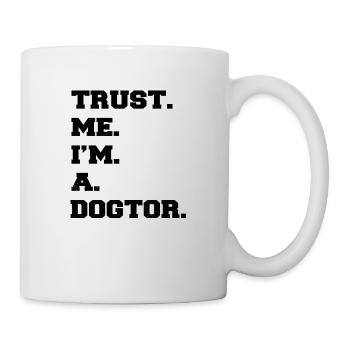 beagle love gift pet dog mammal animal welfare - Tasse - Weiß - Rechts