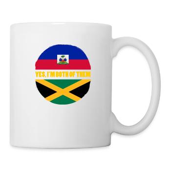 Haiti Haitian Jamaica Combination I Gift - Mug - white - Right