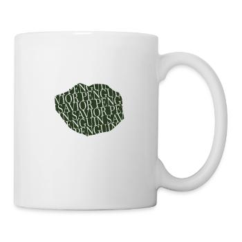 Emperor Penguin Emperor Citation amusante - Mug blanc - blanc - Droite