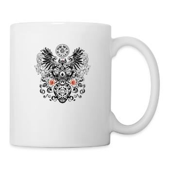 Motif traditionnel Allemand 3 - Mug blanc - blanc - Droite