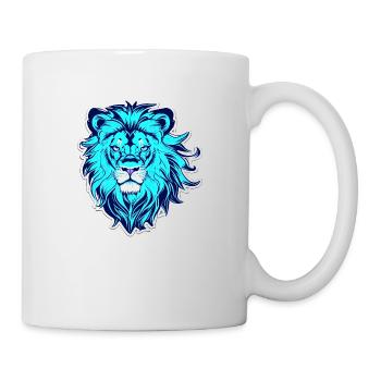 Spirit of a lion - Mug - white - Right
