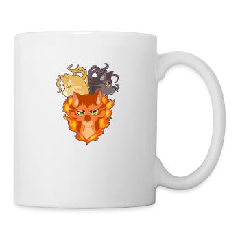Firestar Firestar Sandstorm Greystripe Cats - Mug blanc - blanc - Droite