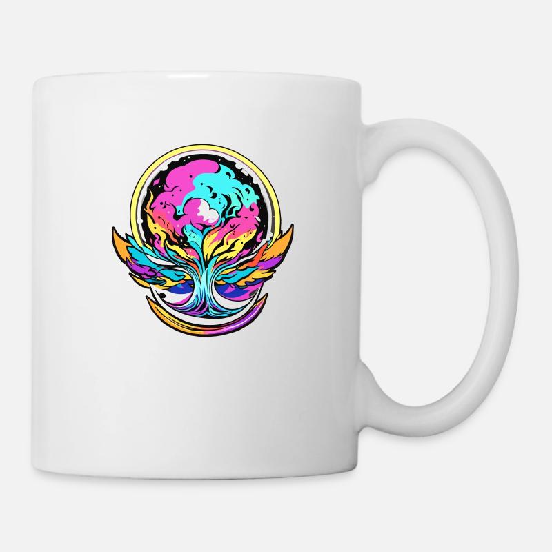 Arbre de vie - Mug blanc - blanc