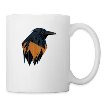 Geometric Raven - Mug - white - Right