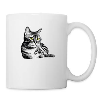 Bengal cat cat owner kitten Bengal kitten - Mug - white - Right