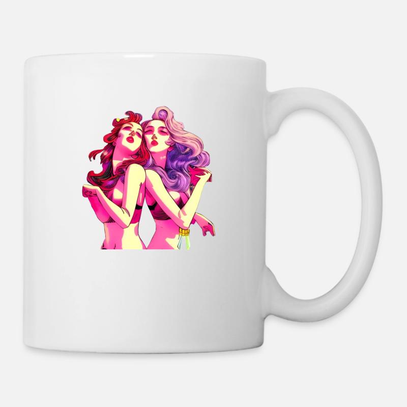 Double Frendship in a Dreamworls - Tasse - Weiß